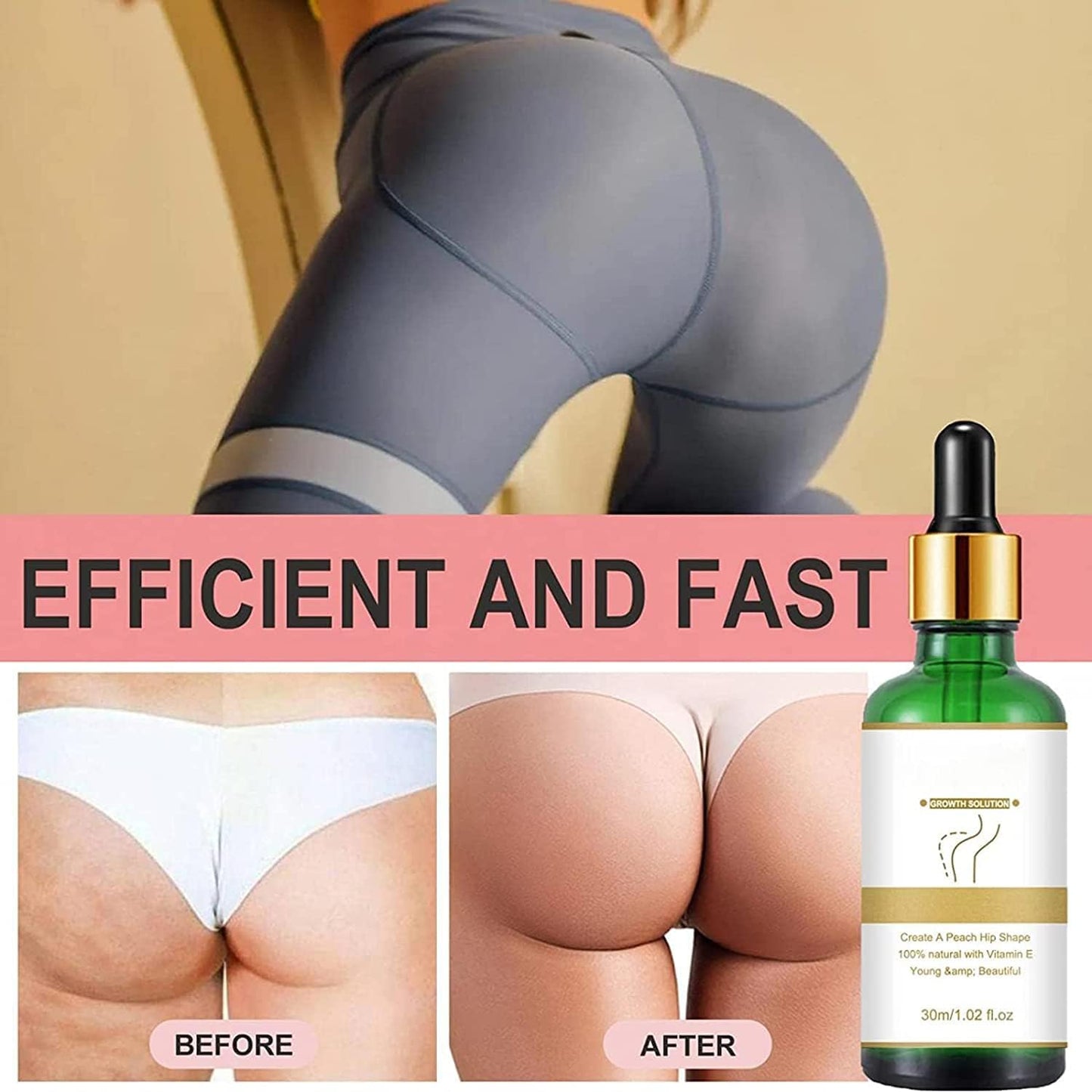 ACEITE PARA REALZAR GLUTEOS.   HIP LIFT UP