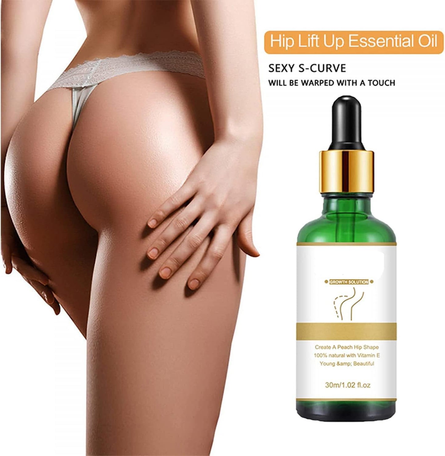 ACEITE PARA REALZAR GLUTEOS.   HIP LIFT UP